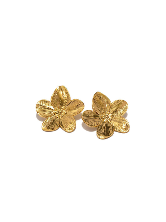 Fleur d’Or Studs